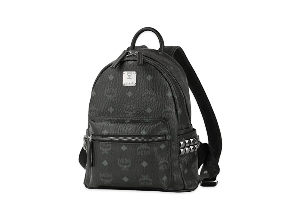 MCM Visetos Stark Backpack Mini "Black"