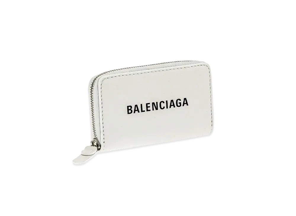 BALENCIAGA Everyday Coin Case "White"