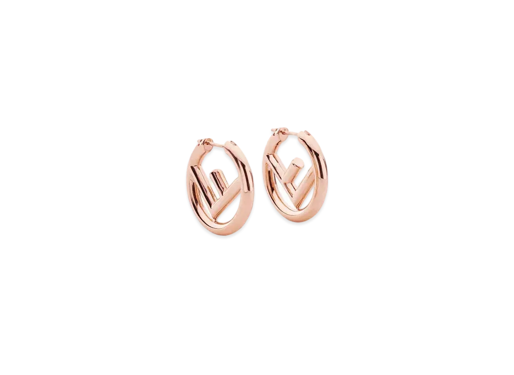 FENDI F Is Fendi Earrings "Pink"