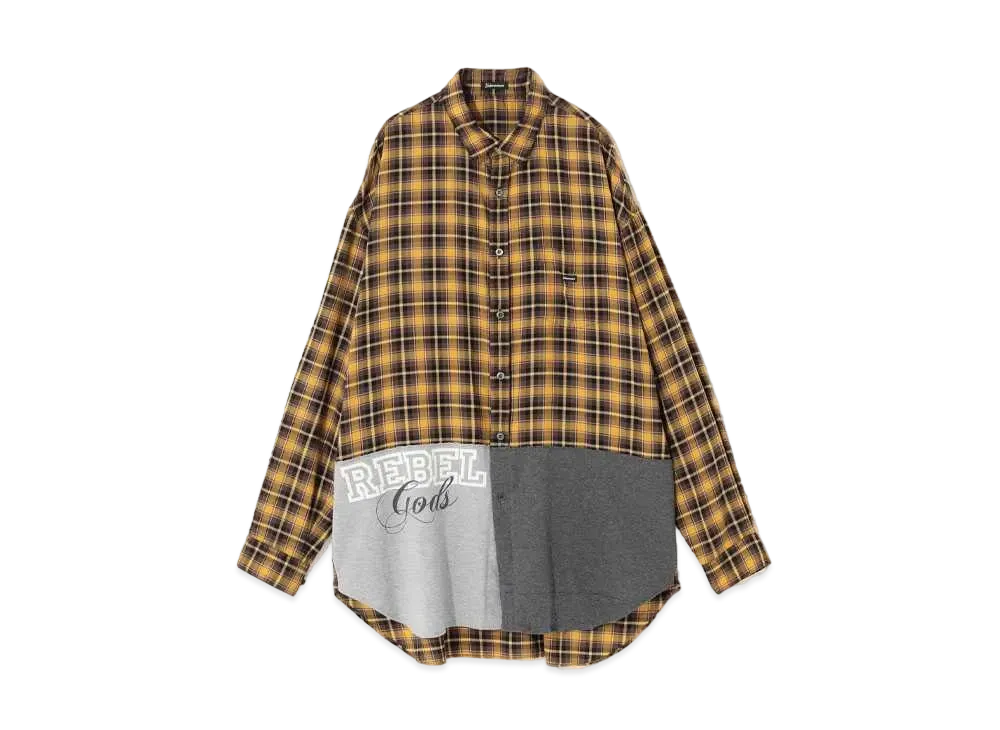 UNDERCOVER SHIRT "Yellow CK"
