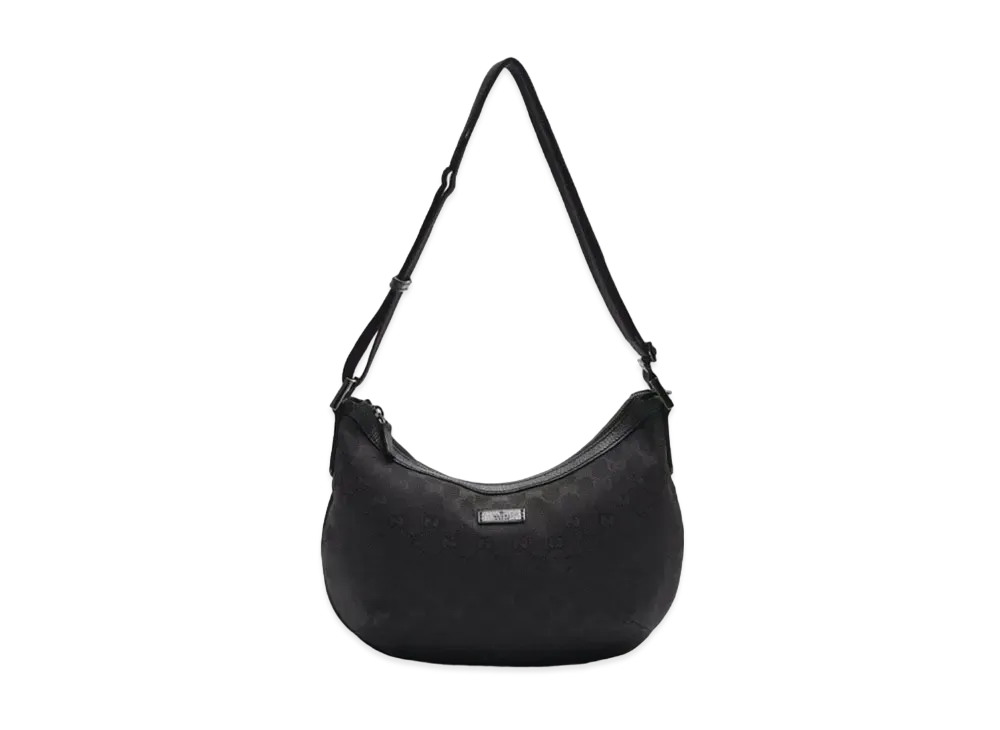 GUCCI GG Canvas Shoulder bag ”Black”