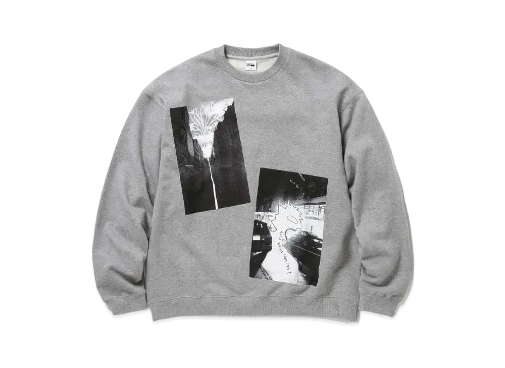 FIRST DOWN CREW SWEAT by E-WAX STUDIO "H.Gray"