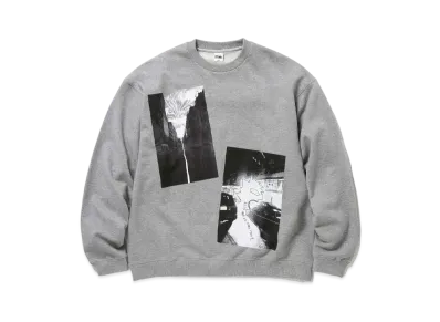 FIRST DOWN CREW SWEAT by E-WAX STUDIO "H.Gray"