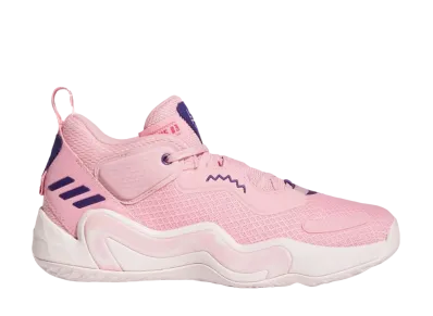 adidas D.O.N. Issue 3 "Light Pink/ Clear Pink/Team College Purple"