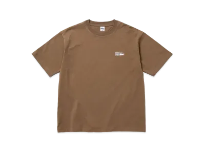 FIRST DOWN LOGO S/S TEE COTTON JERSEY "Light Khaki"