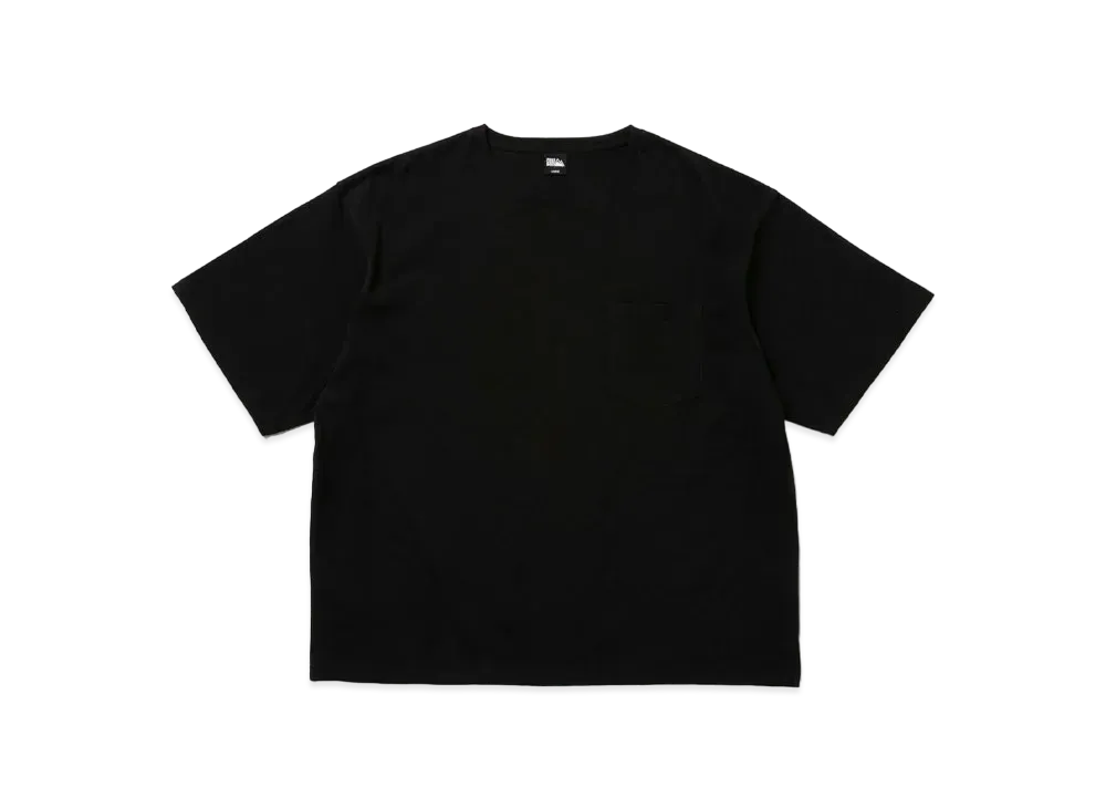 FIRST DOWN BAGGY TEE S/S COTTON HEAVY JERSEY "Black"