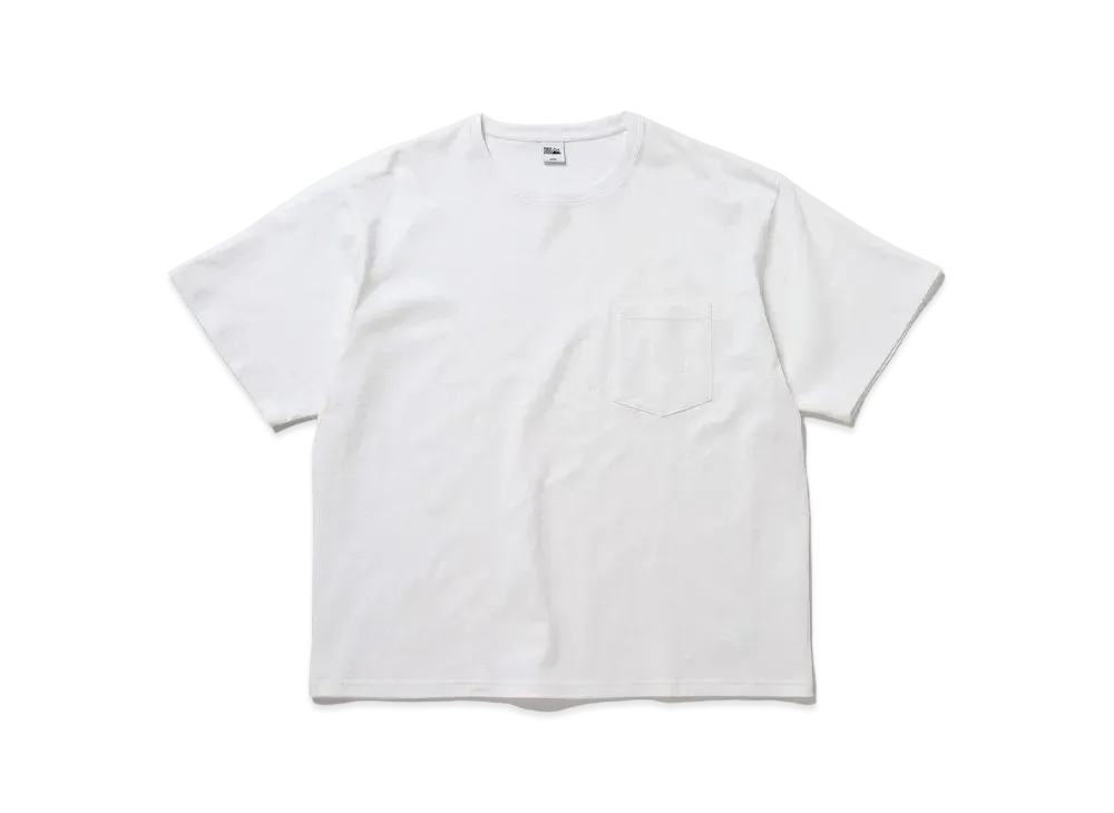 FIRST DOWN BAGGY TEE S/S COTTON HEAVY JERSEY "White"