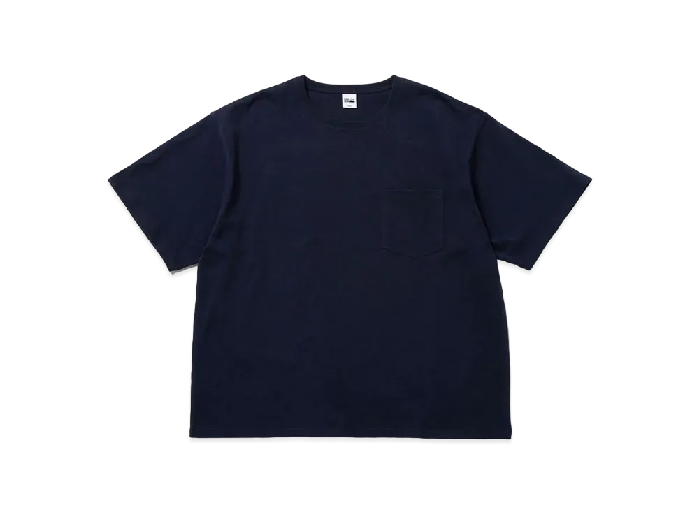 FIRST DOWN BAGGY TEE S/S COTTON HEAVY JERSEY "Navy"