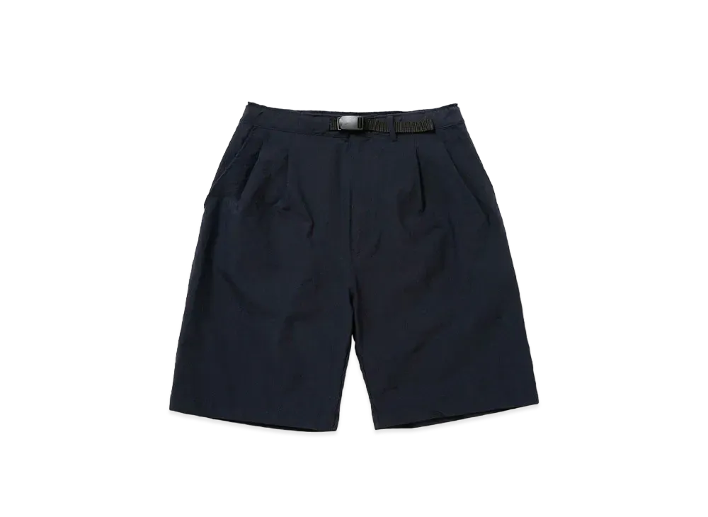 FIRST DOWN CHINO TUCK SHORTS N/P TWILL STRETCH "Navy"