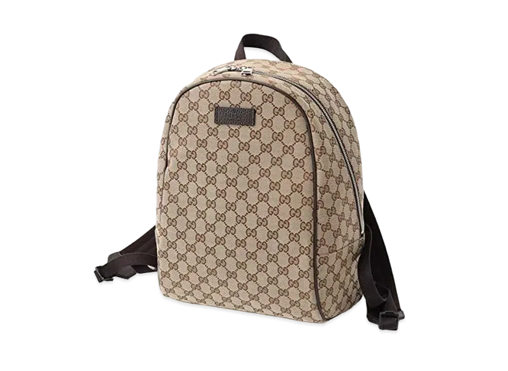 GUCCI GG Canvas Backpack "Beige"