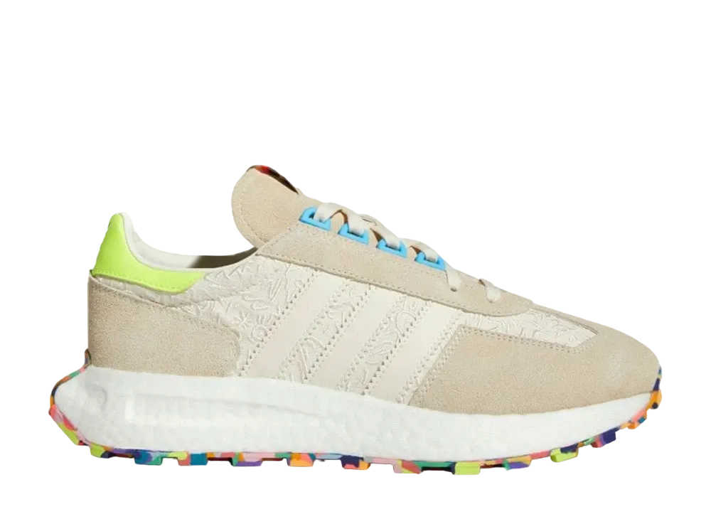 アディダス レトロピー E5 "クリームホワイト/パープル"