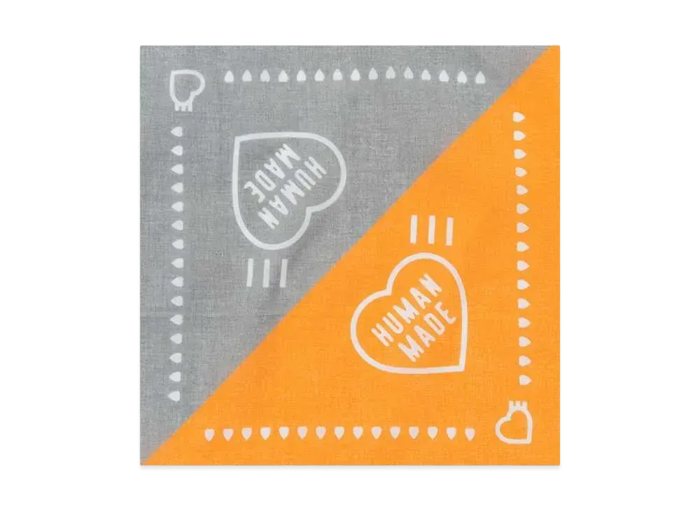 HUMAN MADE MONTHLY BANDANA MAY "Grey"