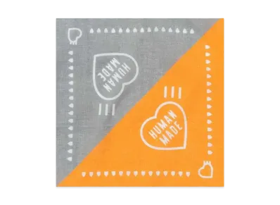 HUMAN MADE MONTHLY BANDANA MAY "Grey"