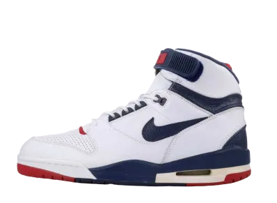 Nike Air Revolution "White/Midnight Navy-Varsity Red"