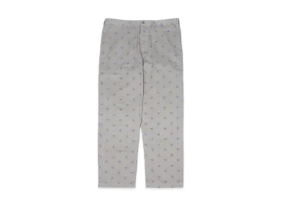 Supreme Chino Pant "Grey Stars"(22SS)