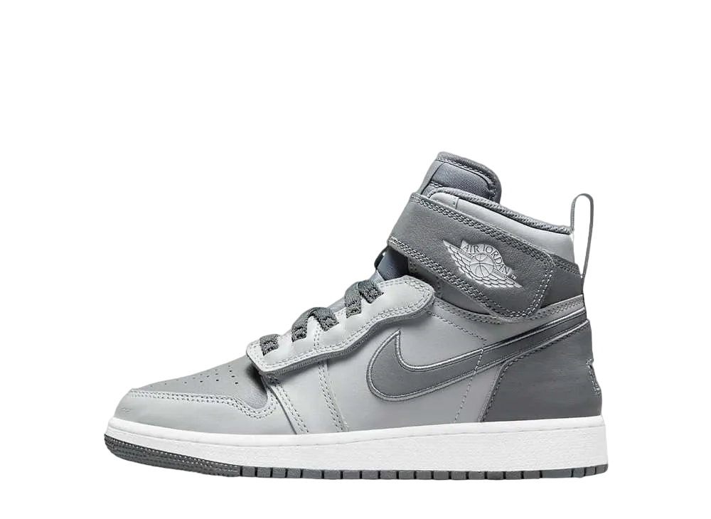Nike GS Air Jordan 1 High FlyEase "Light Smoke Grey"
