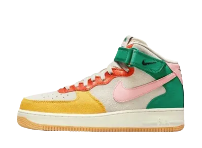 Nike Air Force 1 Mid NHC "oconut Milk Bleached Coral Vivid Sulfur"
