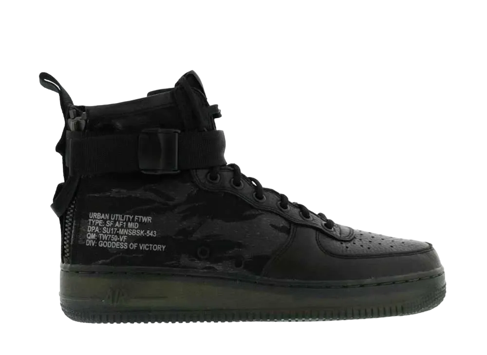 Nike SF Air Force 1 Mid "Black Cargo Khaki"