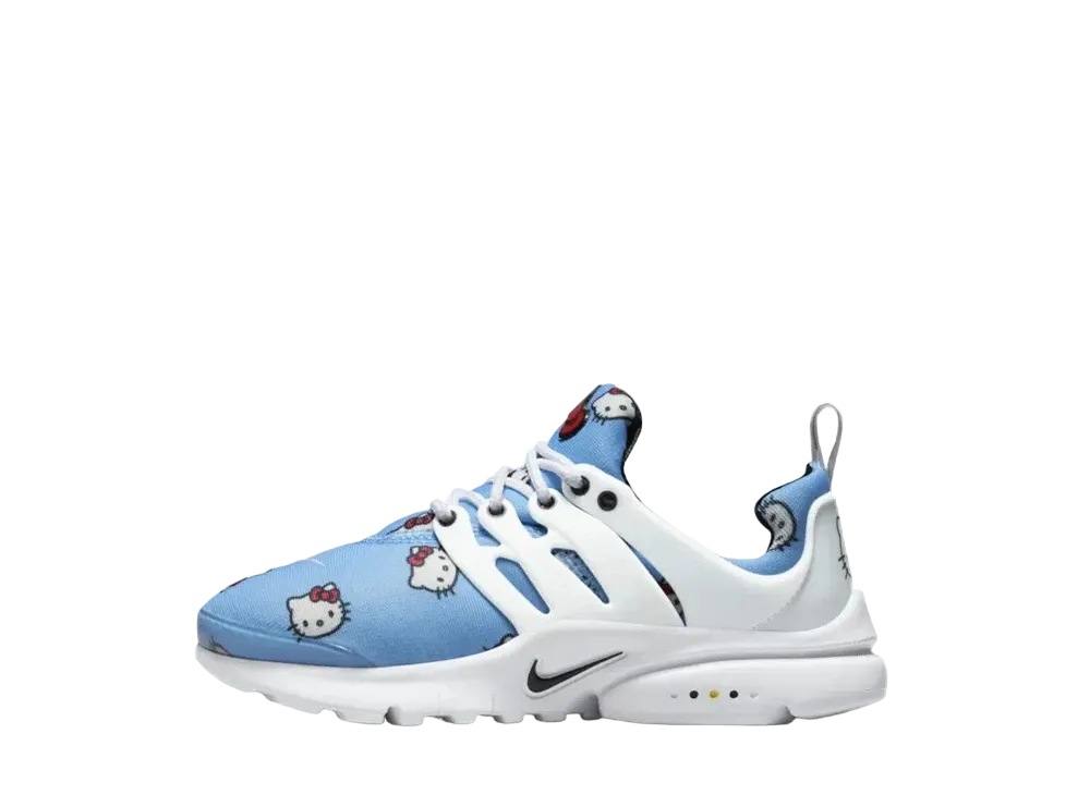 Hello Kitty × Nike PS Presto QS "University Blue/Black/White"