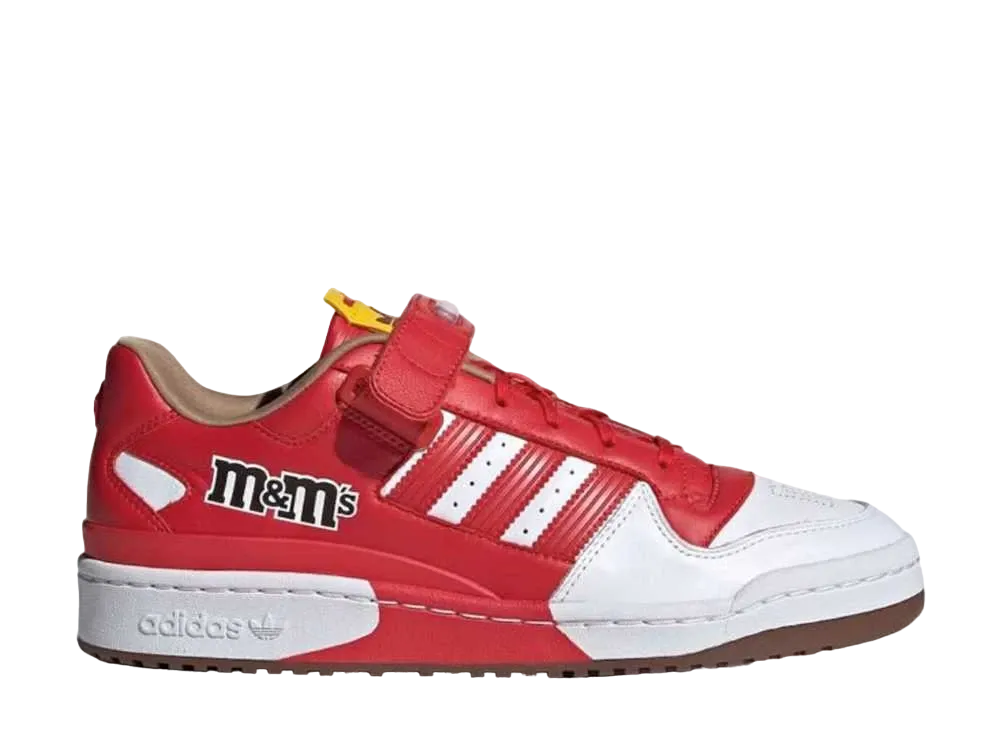 m&m's × adidas Forum Low "Red"
