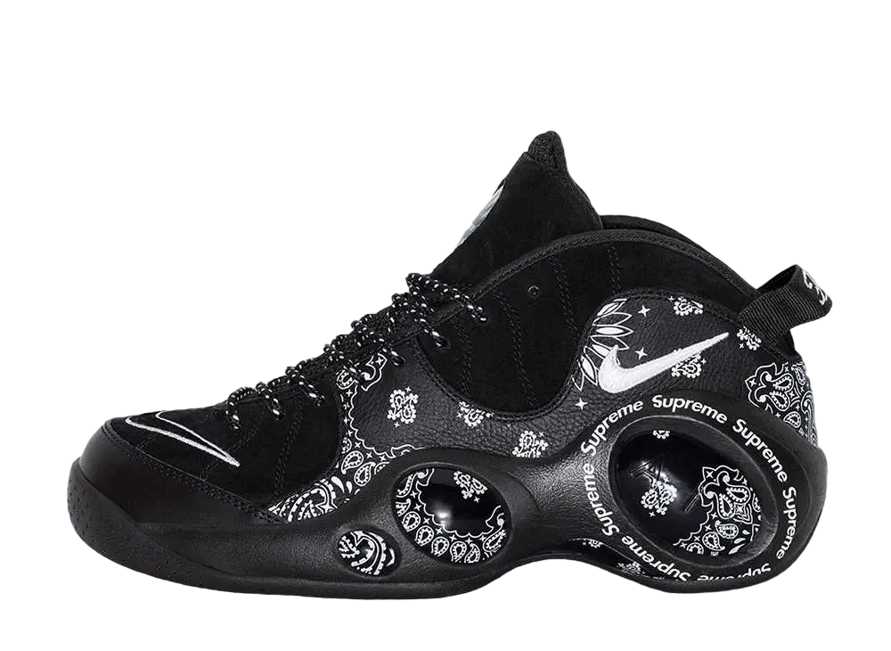 Supreme × Nike Air Zoom Flight 95 SP "Black/White"