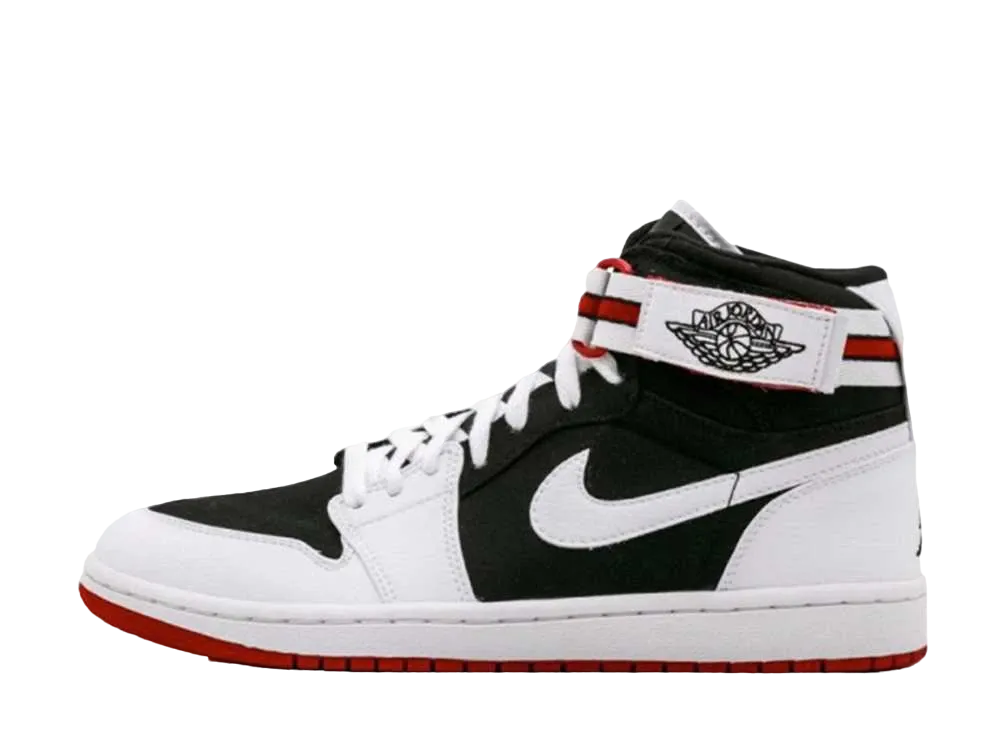 ナイキ エアジョーダン レトロ ハイ ストラップ "ホワイト/ブラック バーシティ レッド"