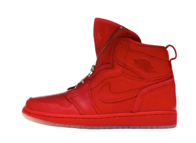 ナイキ ウィメンズ エアジョーダン1 ハイ ジップ "AWOK ボーグ ユニバーシティ レッド"