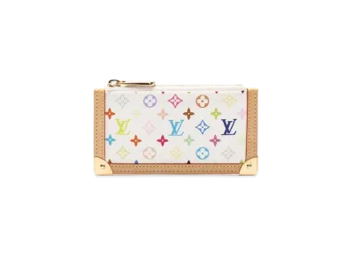 Louis Vuitton Monogram Multicolor Pochette Cle "Blanc"