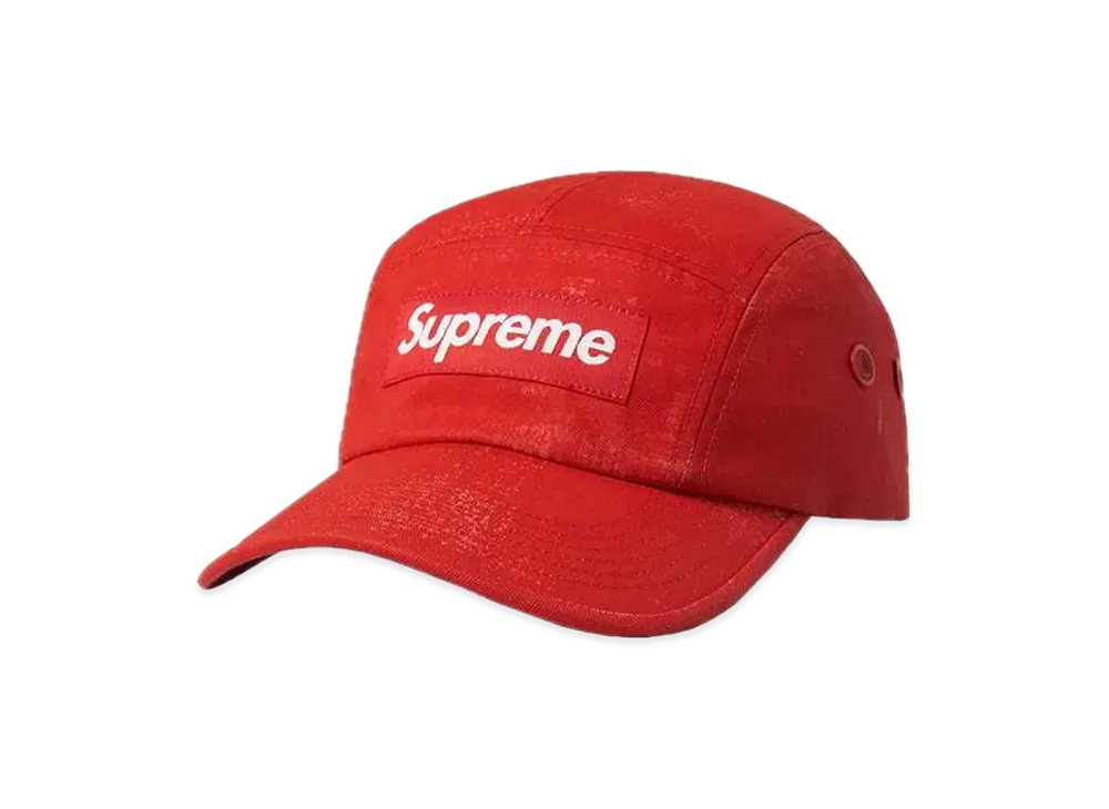 Supreme Coated Cordura Camp Cap "Red"