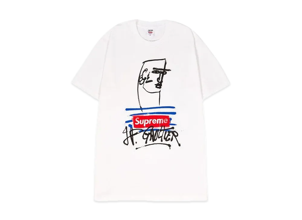 Supreme / Jean Paul Gaultier® Tee "White"