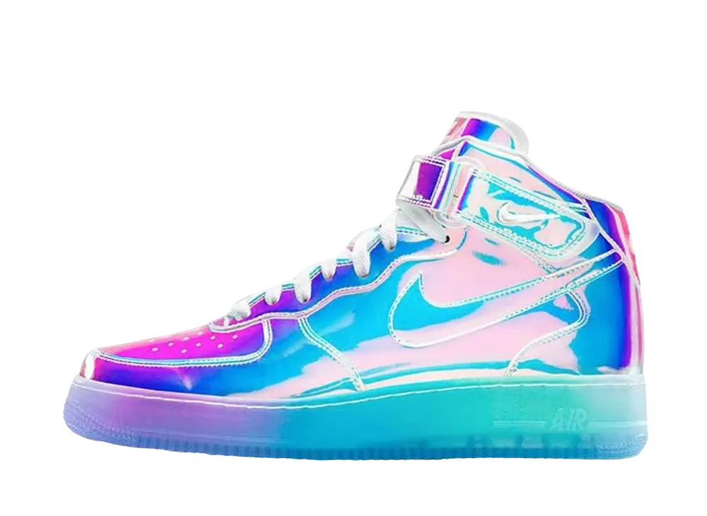 Nike Air Force 1 Mid PRM ID "iridescent"