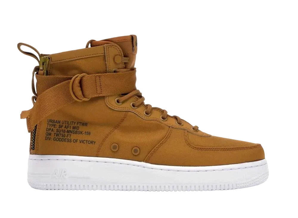 ナイキ SF エアフォース1 ミッド "デザート オウカー"