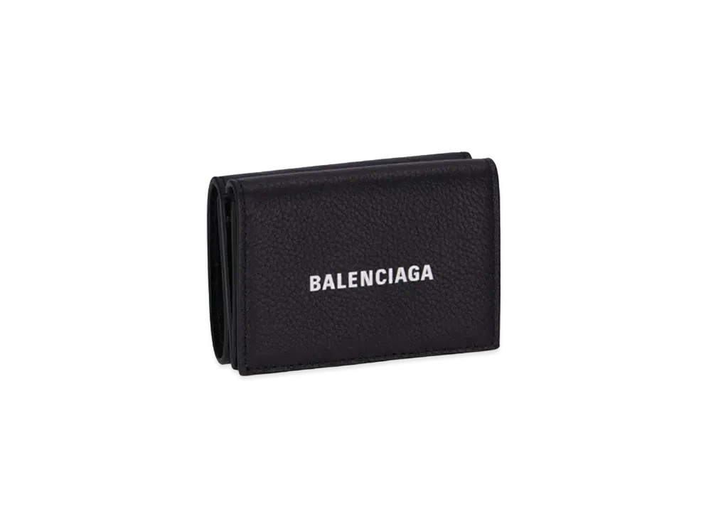 BALENCIAGA Cash Mini Wallet "Black"