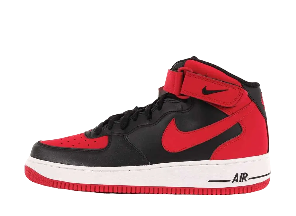 Nike Air Force 1 Mid "Bred"