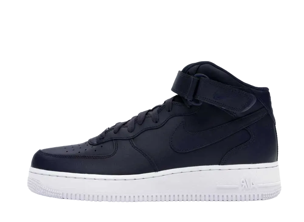 ナイキ エアフォース1 ミッド 07 "オブシディアン ホワイト"