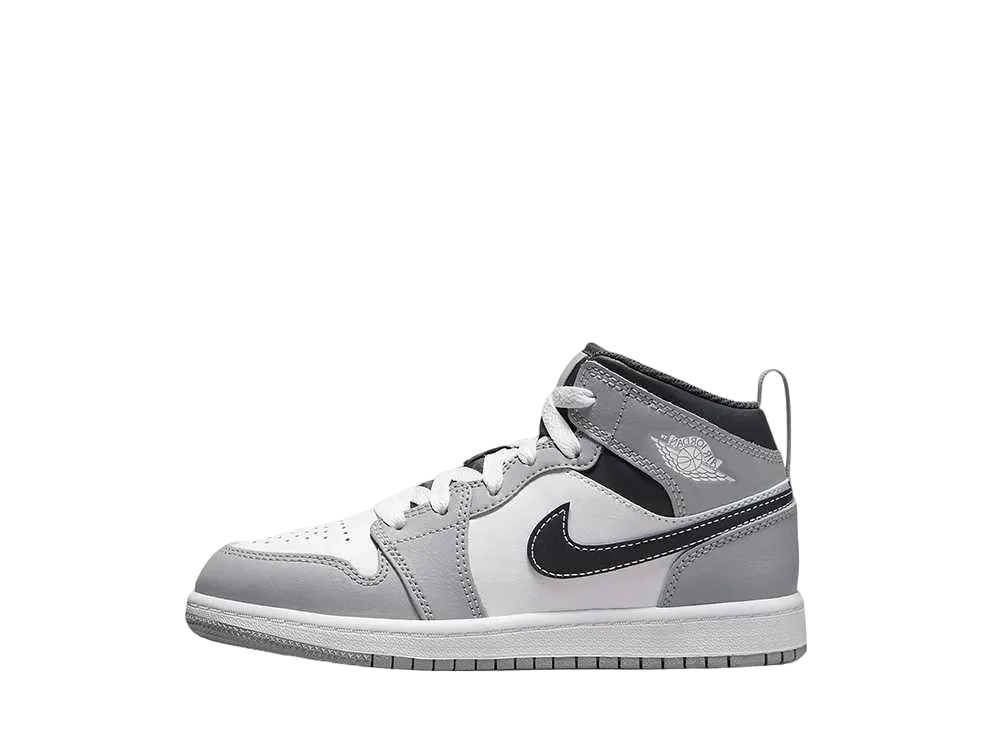 ナイキ PS エアジョーダン1 ミッド "ライトスモークグレー" (2022)(キッズ)