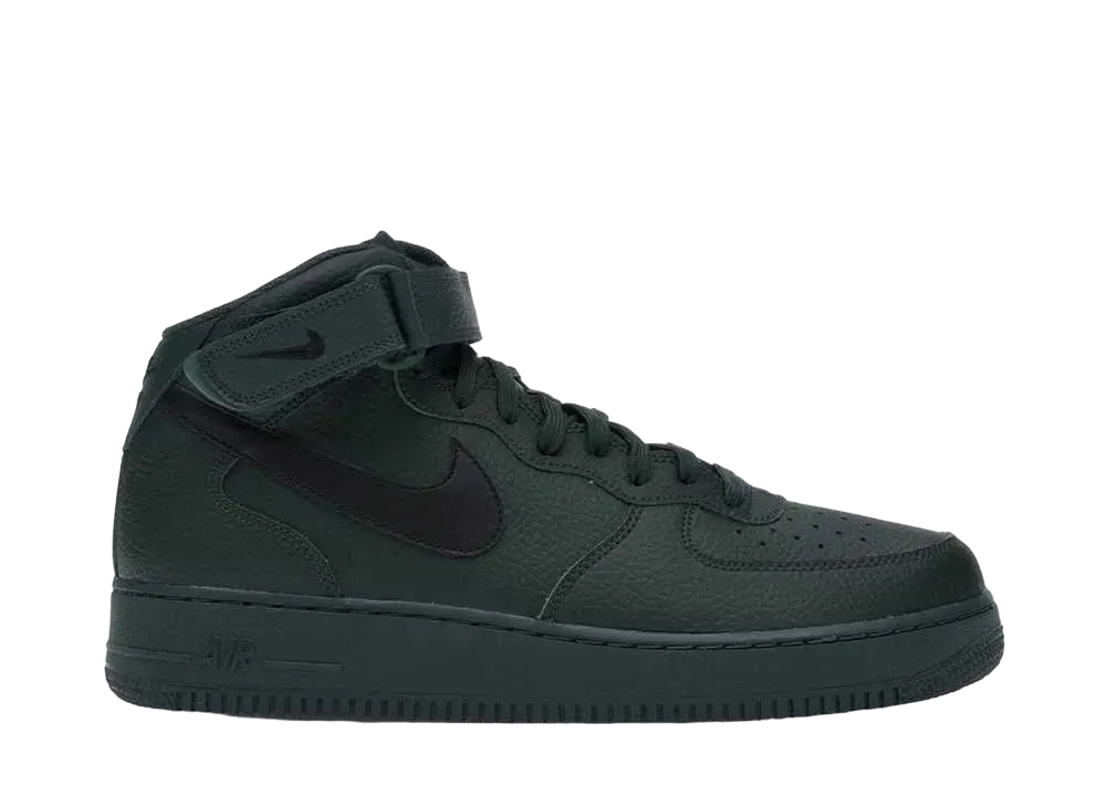 ナイキ エアフォース1 ミッド "グローブ グリーン ブラック"