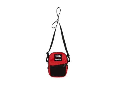 Supreme x The North Face Leather Shoulder Bag "Red"