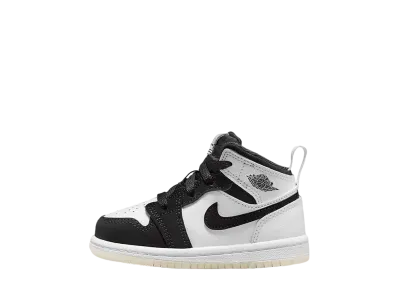 Nike TD Jordan 1 Mid SE "White/Black/Multi Color"