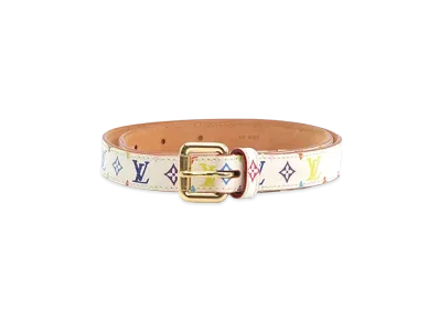 Louis Vuitton Monogram Multicolor Ceinture "Blanc"