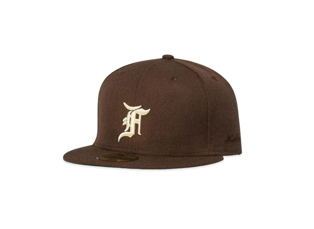 FEAR OF GOD ESSENTIALS New Era Fitted Cap "Brown"