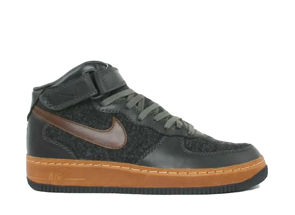 Nike Air Force 1 Mid "Inside Out Black Sable Green"