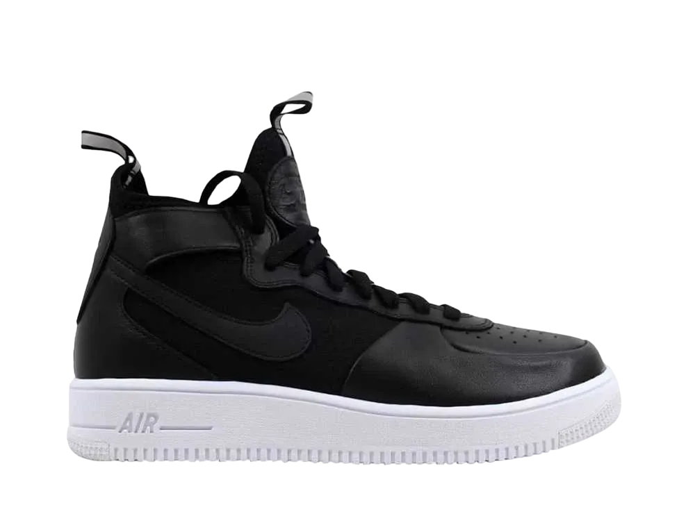 Nike Women's Air Force 1 Ultraforce Mid "Black/Black-White"