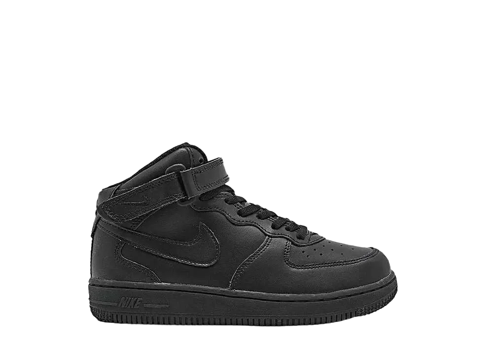 ナイキ PS エアフォース1 ミッド LE "ブラック"(キッズ)