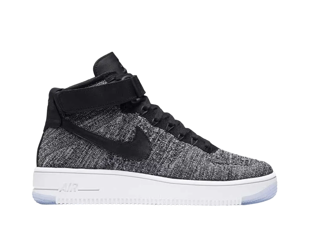 ナイキ ウィメンズ エアフォース1 ミッド フライニット "オレオ"