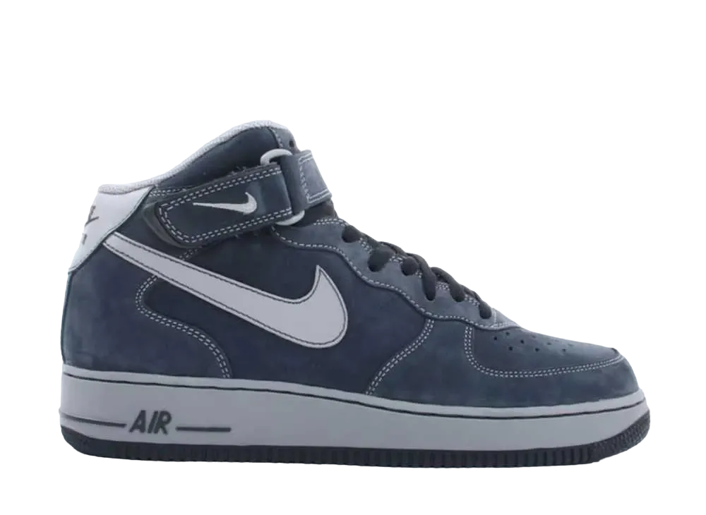 ナイキ エアフォース1 ミッド "ダーク オブシディアン ステルス"