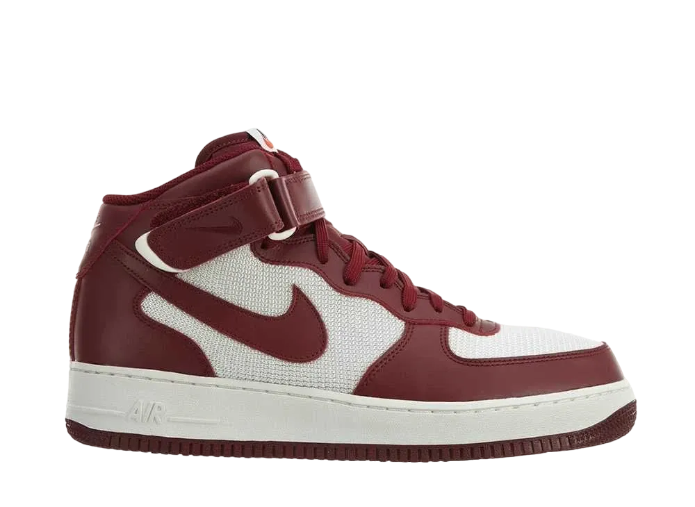Nike Air Force 1 Mid '07 "Team Red Summit White"