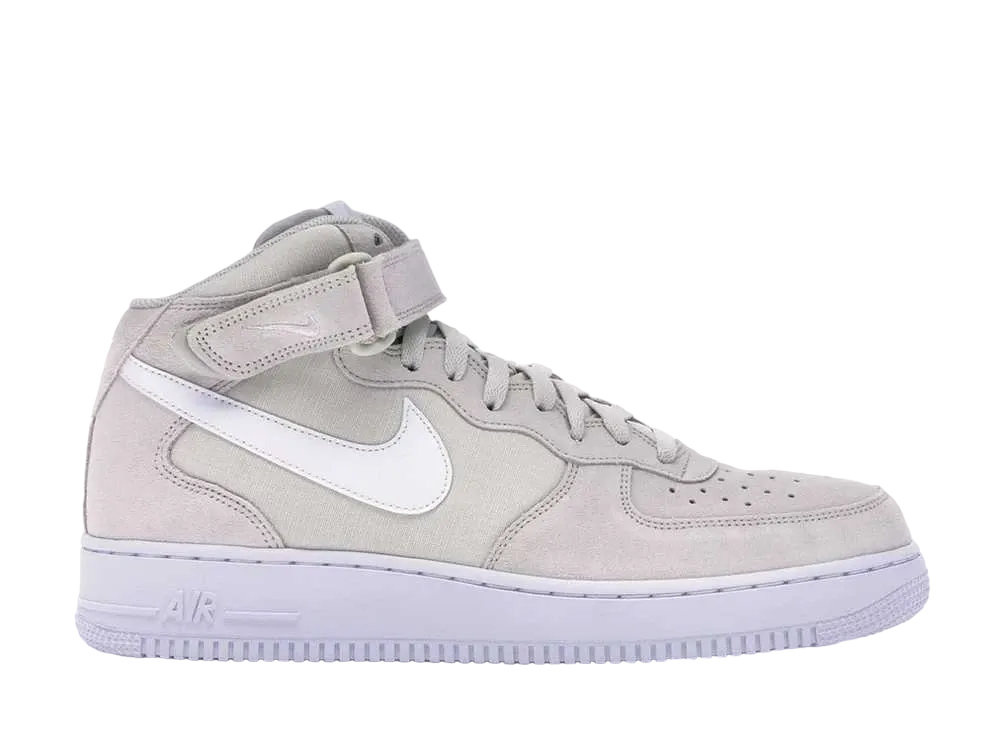 ナイキ エアフォース1 ミッド 07 "ライト ボーン/ホワイト ホワイト"