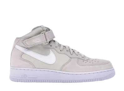 Nike Air Force 1 Mid '07 "Light Bone/White White"