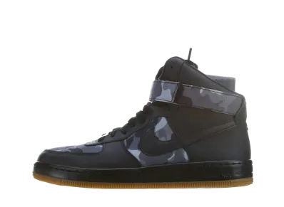 Nike Women's Air Force 1 Ultra Force Mid Prt "Black Black-Wolf Grey"